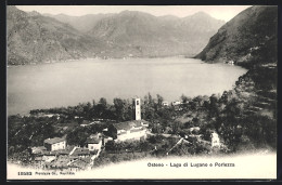 Cartolina Osteno, Lago Di Lugano E Porlezza  - Autres & Non Classés