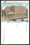 Cartolina Venezia, Piazza S. Marco, Bacino Orseolo  - Venezia (Venedig)