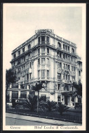 Cartolina Genova, Strassenpartie Am Hotel Londra & Continentale  - Genova (Genoa)
