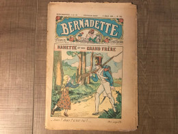 Bernadette 8 Mars 1936 N°323 Nanette Et Son Grand Frère - 1900 - 1949