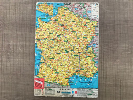 Carte France  Avec Calcul Des Distances. Carte Des Distances - Strassenkarten