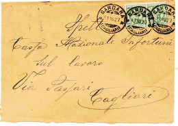 1927 SARDARA CAGLIARI - Poststempel