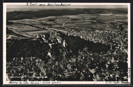 AK Heidenheim A. Br., Teilansicht Mit Schloss, Fliegeraufnahme  - Heidenheim