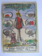 Devotieprentje Image Pieuse Montaigu Scherpenheuvel Maria Montis Ingekleurd  (559) - Images Religieuses