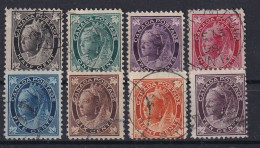 CANADA 1897/98  - Canceled - Sc# 66-73 - Used Stamps