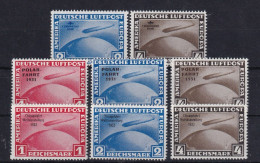 DEUTSCHES REICH 1930-33 - Zeppelin-Fahrten - FAKSIMILE! - Unused Stamps