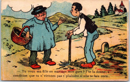 HUMOUR Cartes Postales Anciennes [REF/43990] - Humour