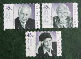 Australian Legends-Medical 2002 (Mi 2099 2100 2101 Yv 2003) Used Gebruikt Oblitere Australia Australien Australie - Used Stamps