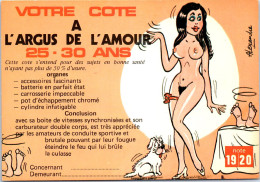 THEMES - HUMOUR GRIVOISERIE Carte Postale Ancienne [REF/48052] - Humour