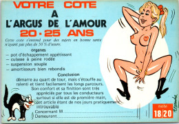 THEMES - HUMOUR GRIVOISERIE Carte Postale Ancienne [REF/48051] - Humour