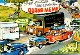 THEMES - HUMOUR GRIVOISERIE Carte Postale Ancienne [REF/48048] - Humour