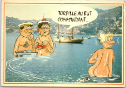 THEMES - HUMOUR GRIVOISERIE Carte Postale Ancienne [REF/48047] - Humour