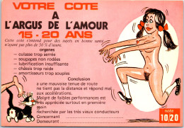 THEMES - HUMOUR GRIVOISERIE Carte Postale Ancienne [REF/48020] - Humour