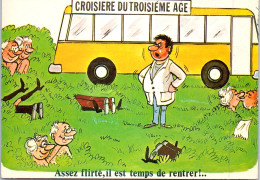 THEMES - HUMOUR GRIVOISERIE Carte Postale Ancienne [REF/48007] - Humour