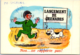 THEMES - HUMOUR GRIVOISERIE Carte Postale Ancienne [REF/48004] - Humor