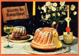 Recette Cuisine  KOUGELHOPF ALSACIEN  Kugelhopf Kouglof  CIM Carte Vierge TBE - Recettes (cuisine)