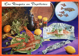 Recette Cuisine LES ROUGETS EN PAPILLOTES  98 Emilie BERNARD  Lyna Carte Vierge TBE - Küchenrezepte