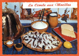 Recette Cuisine LA CROUTE AUX MORILLES 94 Dentelée Emilie BERNARD Lyna Carte Vierge TBE - Küchenrezepte