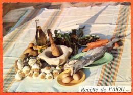 Recette Cuisine L' AIOLI  Dentelée Emilie BERNARD Lyna Carte Vierge TBE - Recettes (cuisine)