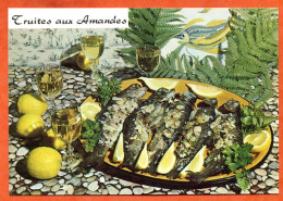 Recette Cuisine TRUITES AUX AMANDES 76 Emilie BERNARD  Lyna Carte Vierge TBE - Recettes (cuisine)
