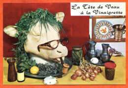 Recette Cuisine  LA TETE DE VEAU VINAIGRETTE 80 Emilie BERNARD Lyna Carte Vierge TBE - Recettes (cuisine)