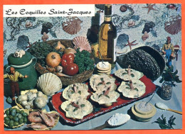 Recette Cuisine LES COQUILLES SAINT JACQUES A LA PROVENCALE 74 Emilie BERNARD  Lyna Carte Vierge TBE - Recettes (cuisine)