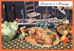 Recette Cuisine LE CANARD A L ORANGE 73 Dentelée Emilie BERNARD Lyna Carte Vierge TBE - Recepten (kook)