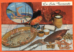 Recette Cuisine  LA SOLE NORMANDE 67 Dentelée Poisson Emilie BERNARD Lyna Carte Vierge TBE - Recepten (kook)
