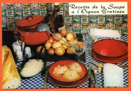 Recette Cuisine  SOUPE A L OIGNON GRATINEE 45 Emilie BERNARD Lyna Carte Vierge TBE - Ricette Di Cucina