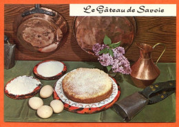 Recette Cuisine  LE GATEAU DE SAVOIE 70 Emilie BERNARD  Lyna Carte Vierge TBE - Recipes (cooking)