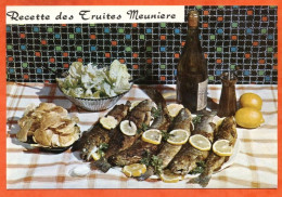 Recette Cuisine  TRUITES MEUNIERE 38 Emilie BERNARD  Lyna Carte Vierge TBE - Recepten (kook)