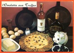 Recette Cuisine  OMELETTE AUX TRUFFES 188 Emilie BERNARD  Lyna Carte Vierge TBE - Recettes (cuisine)