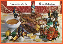 Recette Cuisine LA BOUILLABAISSE 17 Emilie BERNARD  Lyna Carte Vierge TBE - Küchenrezepte