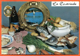 Recette Cuisine  LA COSTRIADE 138 Dentelée Emilie BERNARD Lyna  Carte Vierge TBE - Ricette Di Cucina