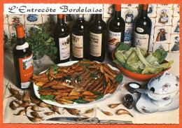 Recette Cuisine L ENTRECOTE BORDELAISE 133 Dentelée Emilie BERNARD Lyna Carte Vierge TBE - Recettes (cuisine)