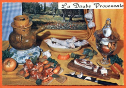 Recette Cuisine  LA DAUBE PROVENCALE 132 Dentelée Emilie BERNARD Lyna Carte Vierge TBE - Recepten (kook)