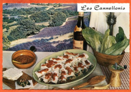 Recette Cuisine LES CANNELLONIS 109 Dentelée Emilie BERNARD Lyna Carte Vierge TBE - Recipes (cooking)