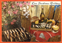 Recette Cuisine  LES SARDINES GRILLEES 108 Emilie BERNARD Lyna  Carte Vierge TBE - Recettes (cuisine)