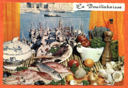 Recette Cuisine LA BOUILLABAISSE 103 Dentelée Emilie BERNARD Lyna Carte Vierge TBE - Recettes (cuisine)