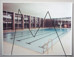 2 Photographies GANSHOREN Bruxelles Piscine Zwembad Vers 1970 - Orte
