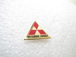 PIN'S   LOGO MITSUBISHI  CARBIDE - Mitsubishi