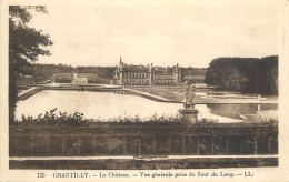 Postcard France Chantilly Castle Saut Du Loup - Chantilly