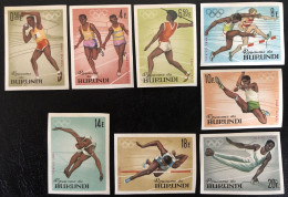 Burundi 1964 - Olympic Games Tokyo ND - Unused Stamps