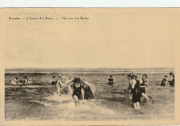 L'HEURE DES BAINS   TIJD OM TE BADEN - Knokke