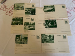 P 89 A 27/205 - A 27/212 - Illustrated Postcards - Mint