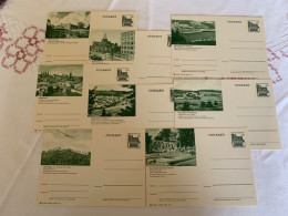 P 89 A 26/197 - A 26/204 - Illustrated Postcards - Mint