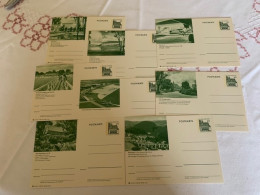 P 89 A 23/173 - A 23/180 - Illustrated Postcards - Mint