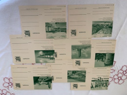 P 91 B 8/57- B 8/64 - Illustrated Postcards - Mint