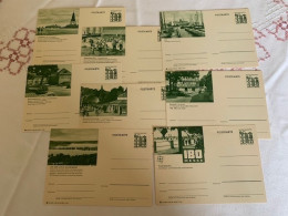 P 86 A 20/149 -  A 20/156 - Illustrated Postcards - Mint