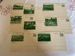 P 86 A 15/109 - A15/116 - Illustrated Postcards - Mint